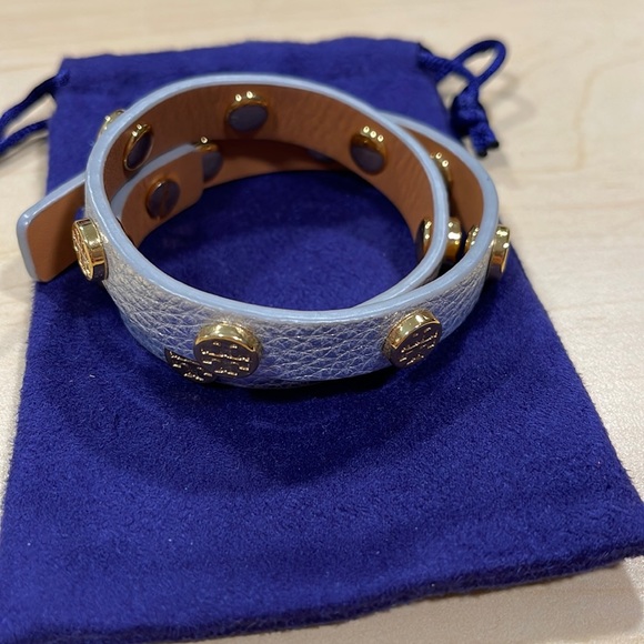 Tory Burch Jewelry - Tory Burch silver and gold wrap bracelet